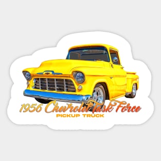 1956 Chevrolet Task Force Pickup Truck Sticker